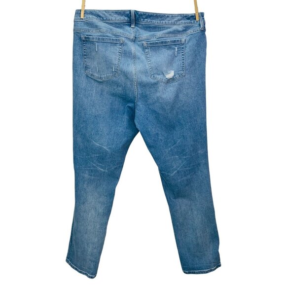 Torrid Womens Boyfriend Straight Vintage Stretch Denim Mid-Rise Jean 18R - Picture 6 of 15